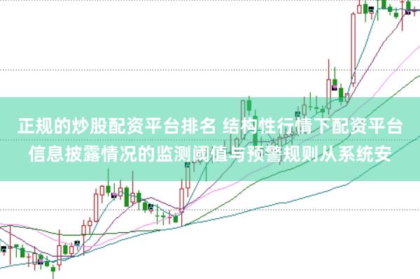 正规的炒股配资平台排名 结构性行情下配资平台信息披露情况的监测阈值与预警规则从系统安